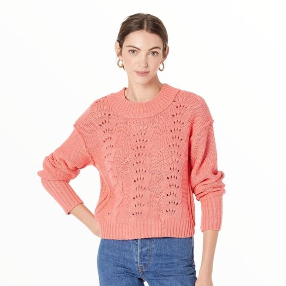 FREE PEOPLE | Lyra Reef | BELL SONG COTTON BLEND SWEATER - Picture 2 of 7